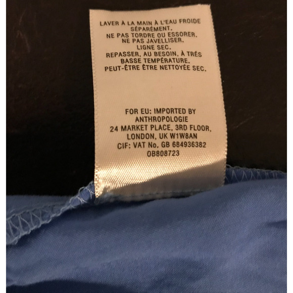 Anthropologie ett:twa Simone Blue/Green Tiered Nepal Shorts - Size Small - Picture 11 of 11